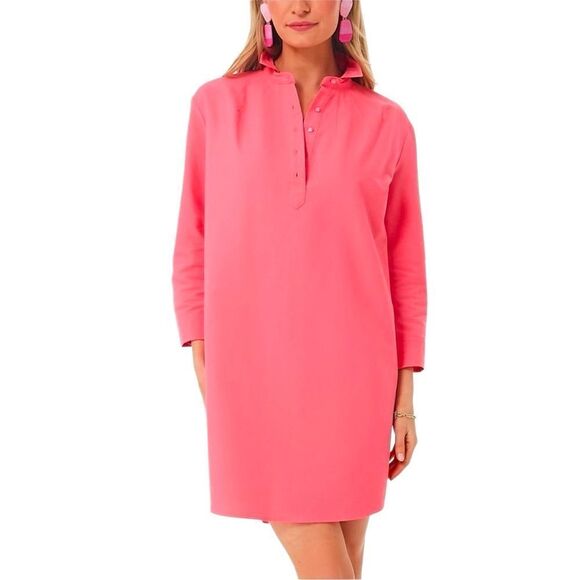 Tuckernuck Pomander Place Dahlia Pink Dress - Picture 1 of 11